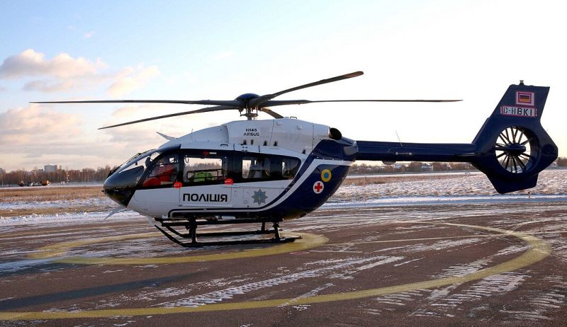 Національній поліції передали два нових вертольоти Airbus Н-145