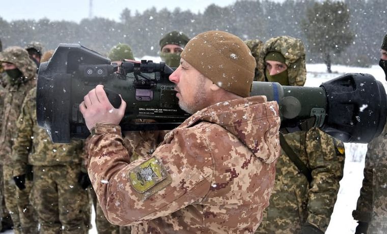 На Чернігівщині військові навчаються користуватись комплексами NLAW