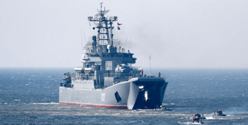 У Чорне море зайшли 6 десантних кораблів Північного та Балтійського флоту РФ