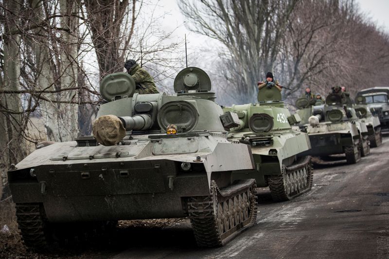 Міноборони РФ заявляє про відведення частини військ від українського кордону
