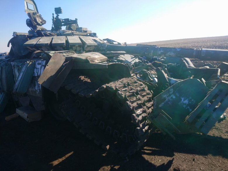 Мінус ще одна колона окупантів на Чернігівщині (фото)
