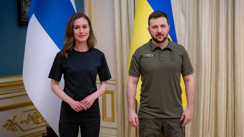 В Україну з візитом приїхала очільниця уряду Фінляндії