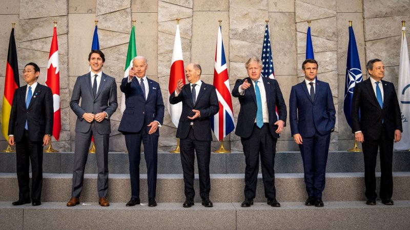 Спільна заява лідерів країн G7 щодо війни Росії з Україною