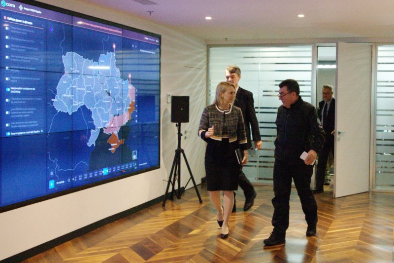 Данілов презентував послу США в Україні модуль системи ''СОТА''