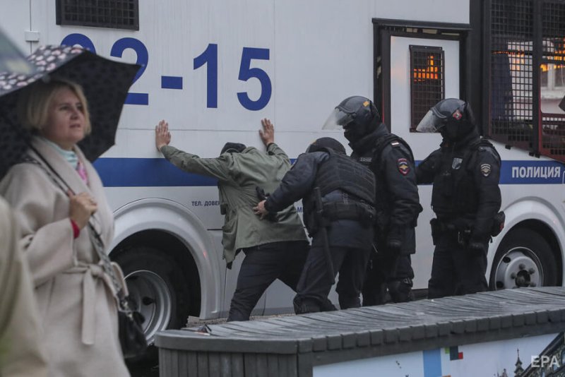 У РФ жорстко придушують протести проти мобілізації