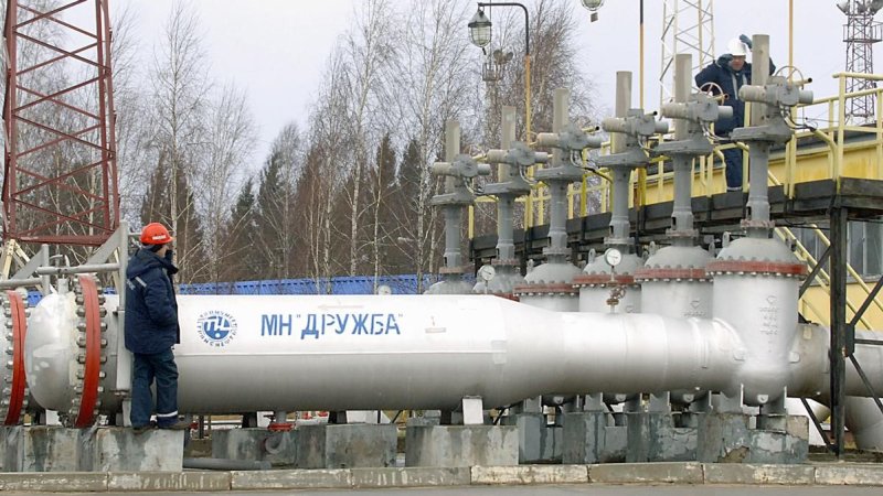 Кінець російського нафтопроводу ''Дружба''