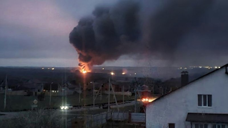 У Бєлгороді пролунала серія гучних вибухів