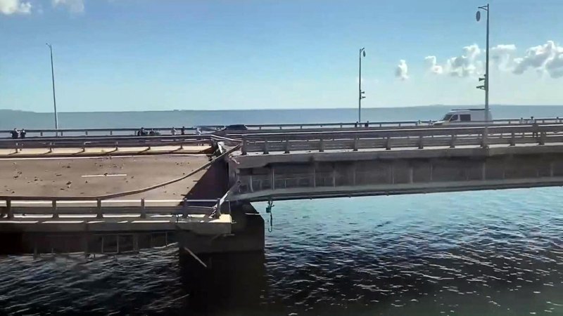 В ОП прокоментували загибель росіян на Кримському мосту