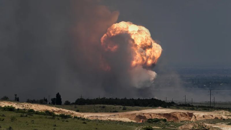 СБУ завдала удару по військових складах окупаційних військ РФ у Криму