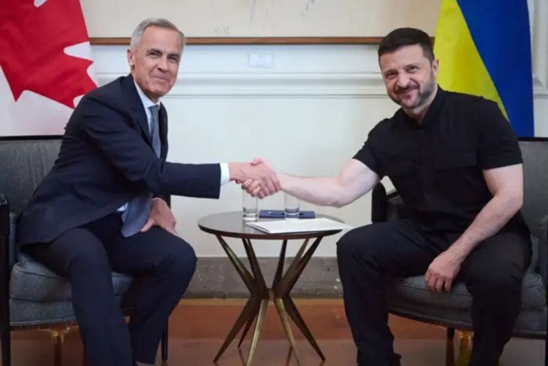 Зеленський у Римі вперше зустрівся із прем'єром Канади