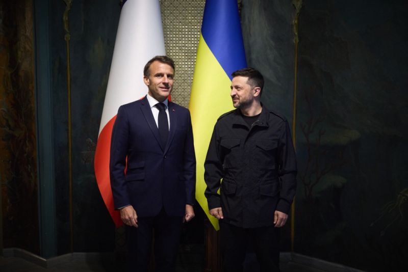 Зеленський і Макрон підсумували засідання Коаліції охочих