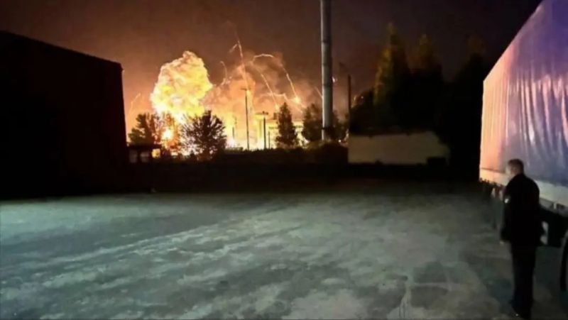 Удар по аеропорту «Брянськ»