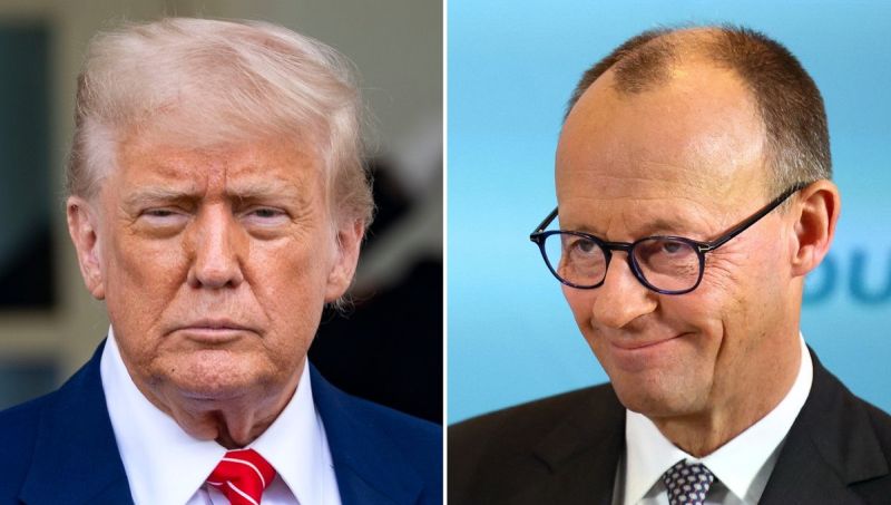 Про що говорили Трамп та Мерц