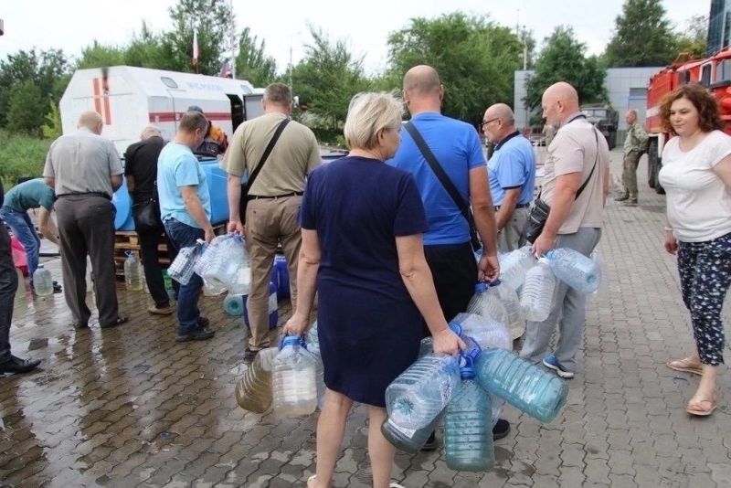 Путін визнав провал з водогоном, поки в окупованому Донецьку гуманітарна катастрофа
