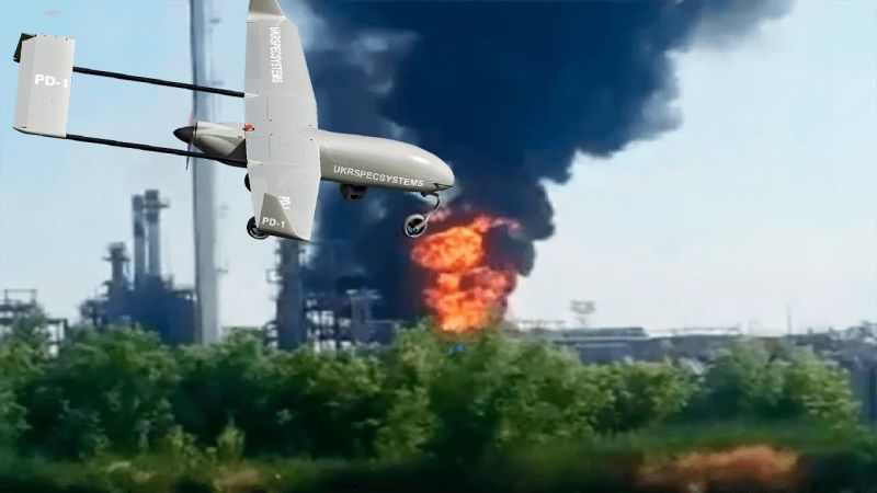 Дрони атакували порт "Приморськ" у Ленінградській області: загорівся корабель