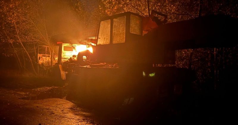 Ворог атакував дронами бригаду енергетиків на Чернігівщині