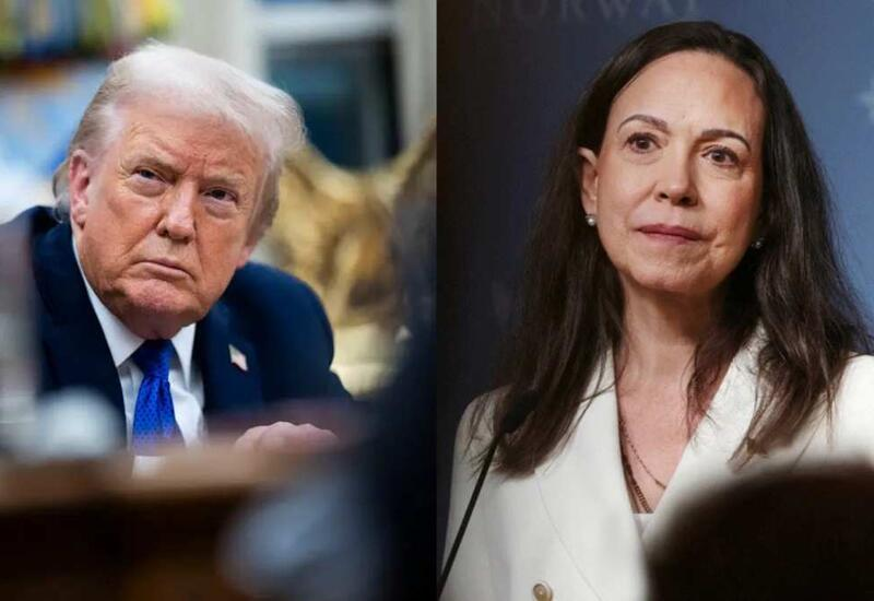 Мачадо вручила Трампу свою Нобелівську премію миру