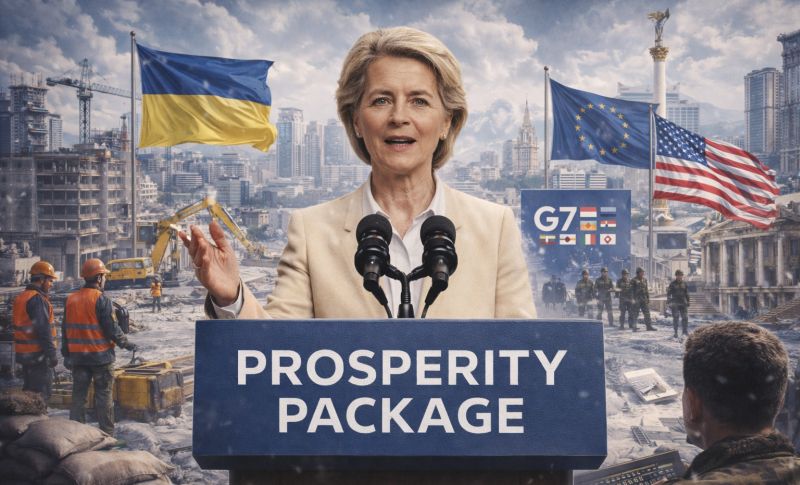 Урсула фон дер Ляєн розкрила 5 стовпів відбудови України