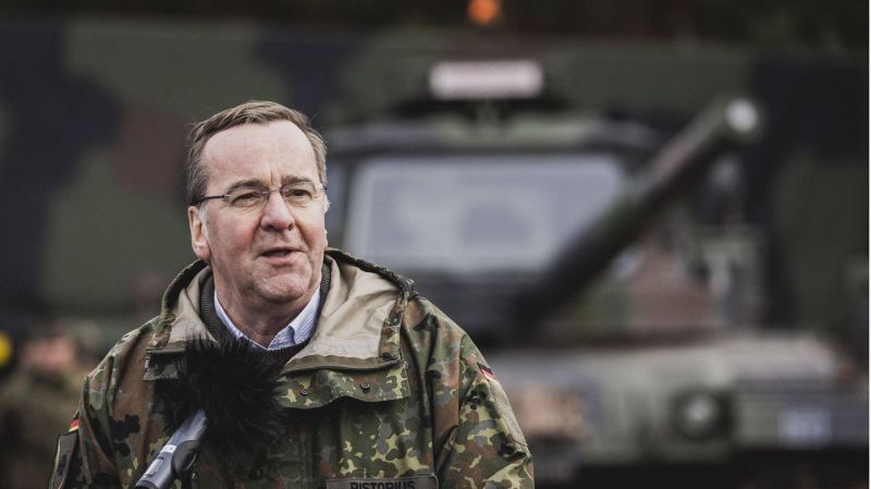 Пісторіус заявив про наслідки у разі припинення підтримки України