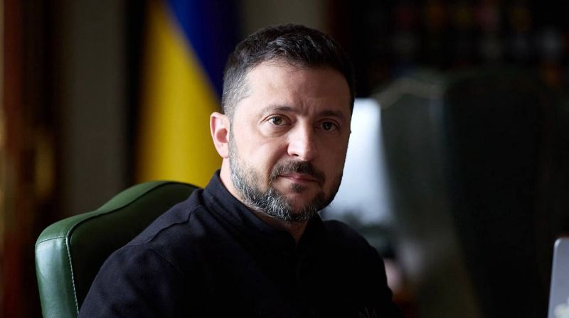 Зеленський показав новий перехоплювач реактивних дронів