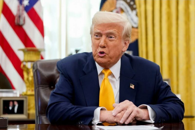 Трамп вибухнув образами через запитання про санкції проти РФ