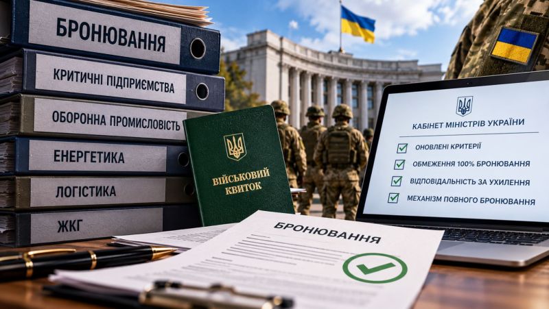 Кабмін змінює правила бронювання